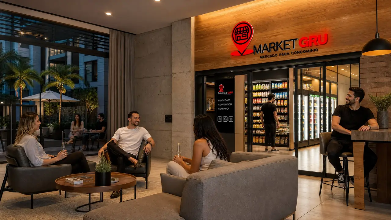Empresa de minimercados para prédio